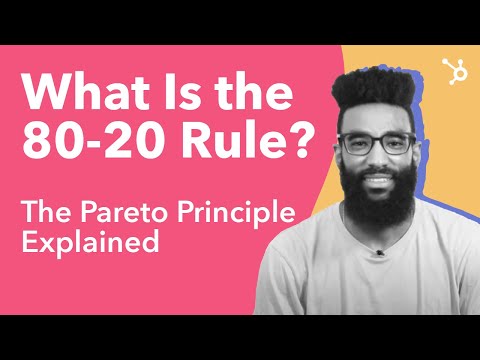 80-20 नियम काय आहे? पॅरेटो तत्त्व स्पष्ट केले