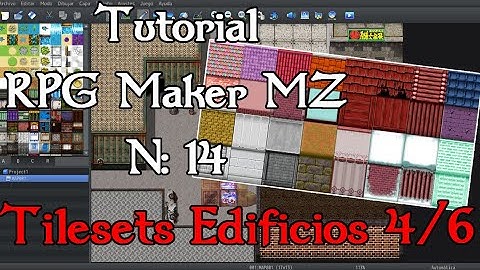 14-Tutorial RPG Maker MZ: Como crear Tilesets 4/6 Edificios #FireArturo