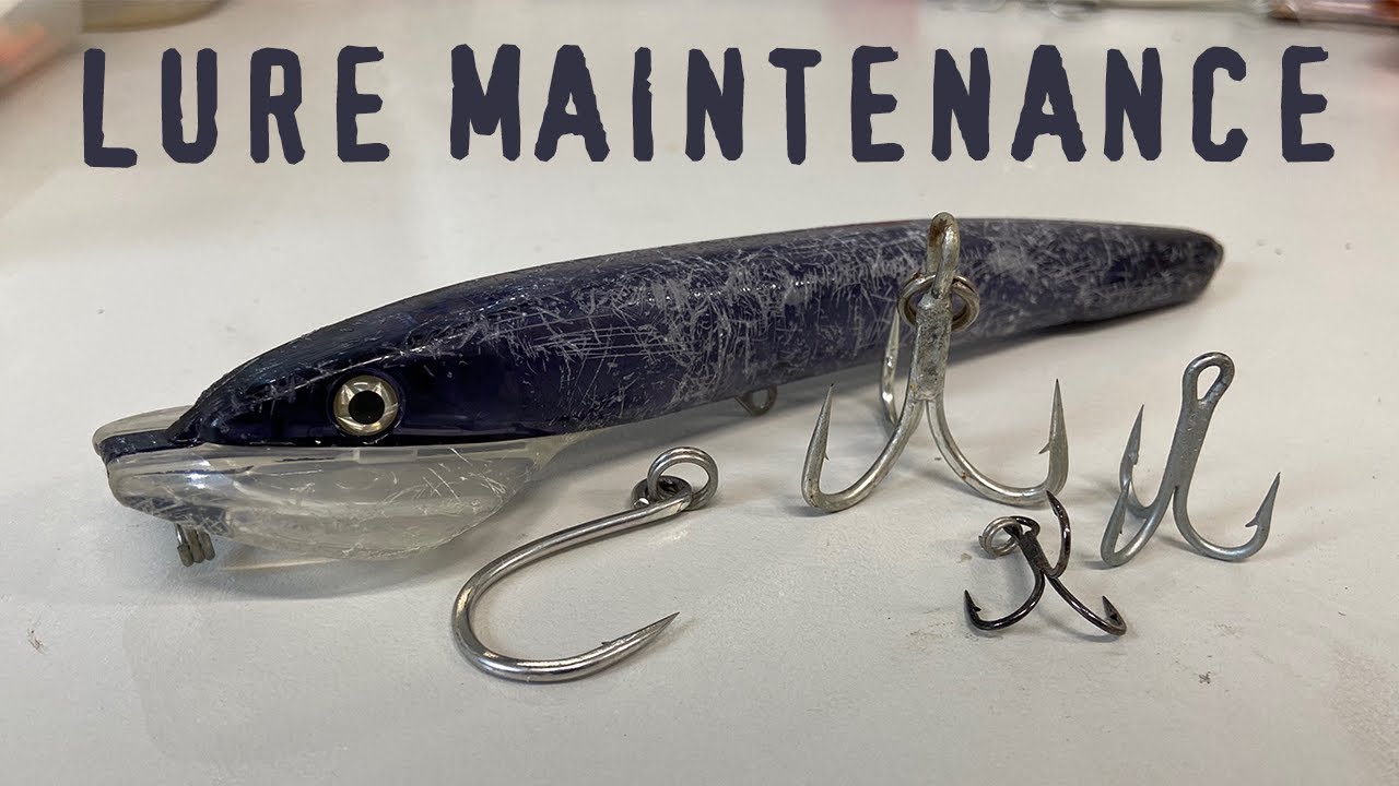 HALCO LURE MAINTENANCE - How to keep your lures going for years! 