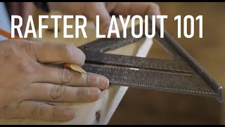 How to Layout Rafters // Roof Framing Part 2