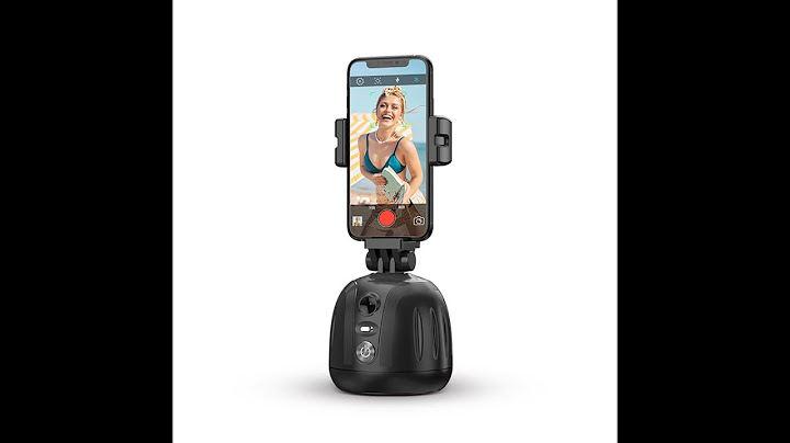 Yunbo TD5 Portable smart shooting 360 degree object auto face AI tracking robot.