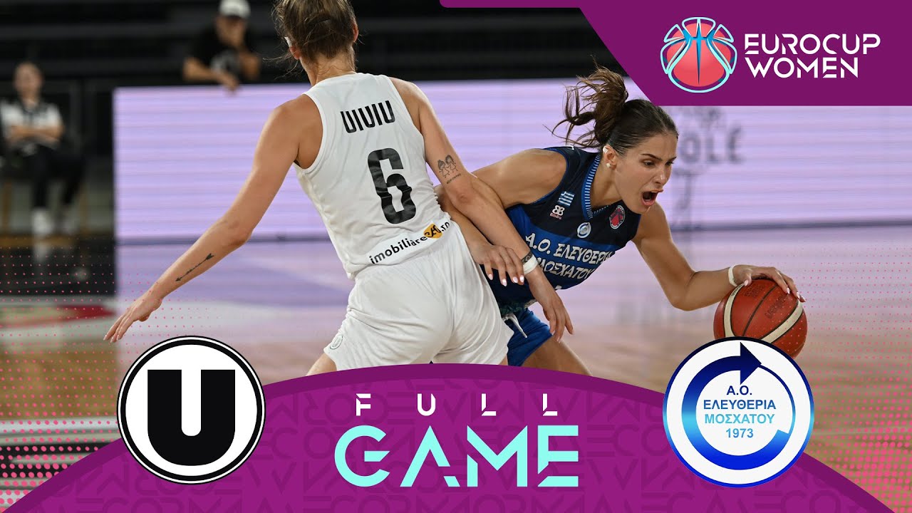 CS Universitatea Cluj v Eleftheria Moschatou Full Basketball Game EuroCup Women 2023 - EuroCup Women 2023-24