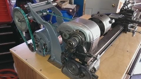Atlas 618 Lathe Restoration