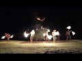 Fire show at ko samui rayong thailand  december2022