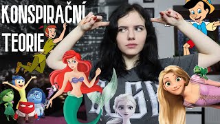 KONSPIRAČNÍ TEORIE | Peter Pan, Pinocchio, Kráska a Zvíře, V hlavě, Na vlásku, Tarzan | Just Justýna