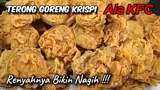 TERONG KRISPY 500AN..!! MODAL TERONG DAN TEPUNG SEHARI LAKU RATUSAN KILO TERONG