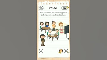 Brain Test 3 Level 151 Tricky Quests Solved #androidgames #braintest #answer