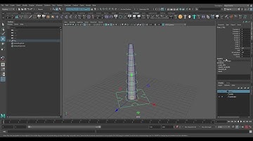 Octopus Tentacle Rig #maya #Autodesk #Rigging