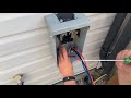 Hot tub electrical install explaining parts of spa package and terminations