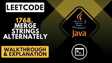 LeetCode 1768. Merging Strings Alternately (Java)