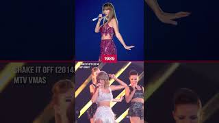 All of Taylor Swift's Eras Tour Outfit References 🎤 #shorts