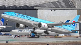 60 MINUTES of Plane Spotting at San Francisco Airport (SFO/KSFO)