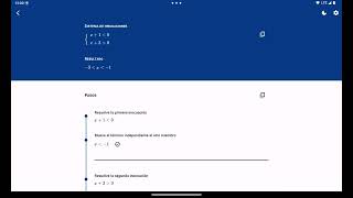 Calcula un sistema de inecuaciones - Resuelve inecuaciones - Free Learning screenshot 5