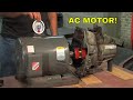 AC Electric Car Conversion 101  part 002 - Coupler and Adapter Plate