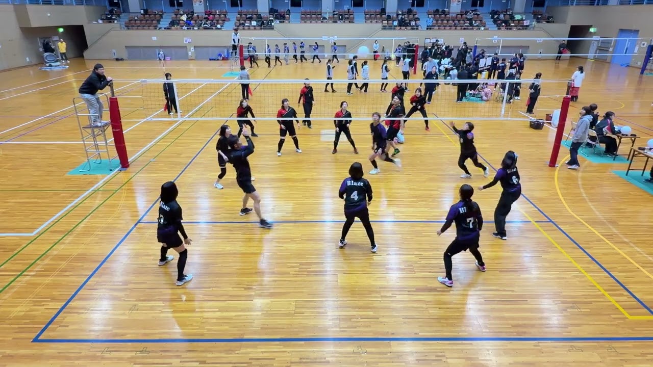 第1回ビニールボール大河原交流大会　交流戦　TEAM GRACEvs blaze