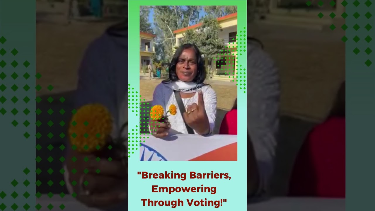 Ensuring inclusive election is our motto. Celebrating Diversity and Strengthening Democracy.