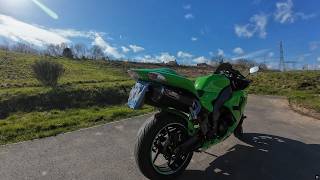 2007 ZX10R Akrapovic Exhaust (Sound Check)