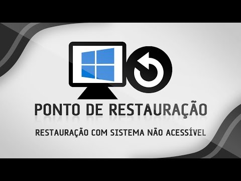 Vídeo: Como Criar Um Ponto De Restauração Do Sistema