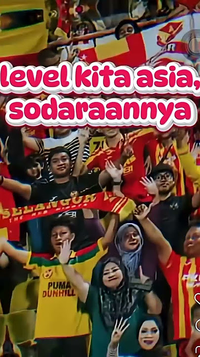 Chants Bandung x Selangor kita sodara lala lala #ultrasgaruda x #ultrasmalaya #persib #selangor