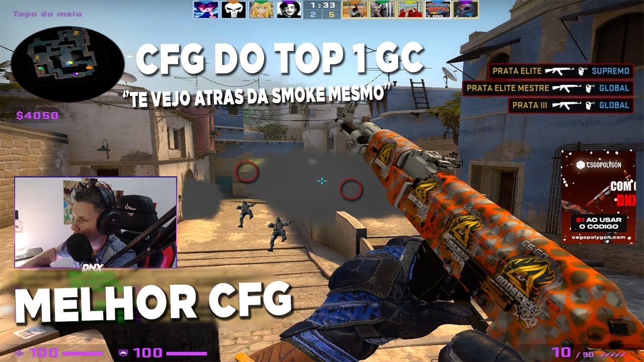 CFG Roubada do TOP 1 GC, CFG do NOWAY no CS:GO (me surpreendeu) - YouTube