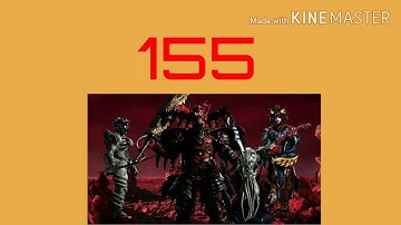 My by the numbers list (500) part 7