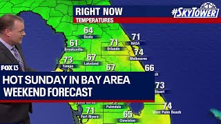 Tampa weather: Less humidity on Sunday