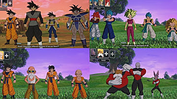 Dragon Ball Sparking Zero - All Unique Team Select Dialogues (4K 60FPS PS5)