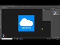 How To make Cloud Icon in Photoshop