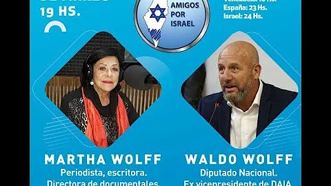 MARTHA WOLFF con WALDO WOLFF: Dilogo entre madre e...