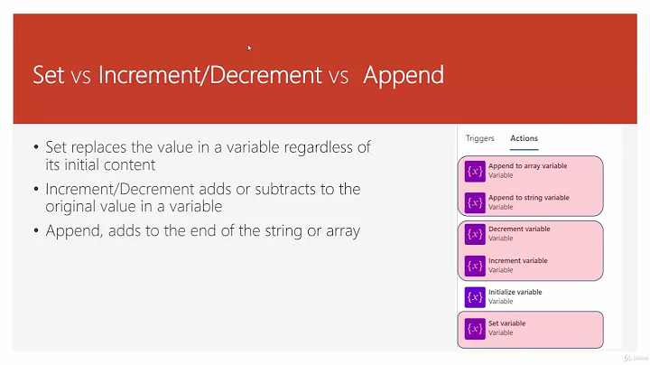 Set vs Increment / Decrement vs Append | Microsoft Power Automate (Flow) Crash Course