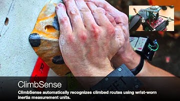 ClimbSense - Automatic Climbing Route Recognition using Wrist-worn Inertia Measurement Units