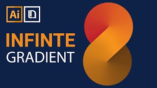 Infinite gradient Adobe illustrator 2023 tutorial | Let's design