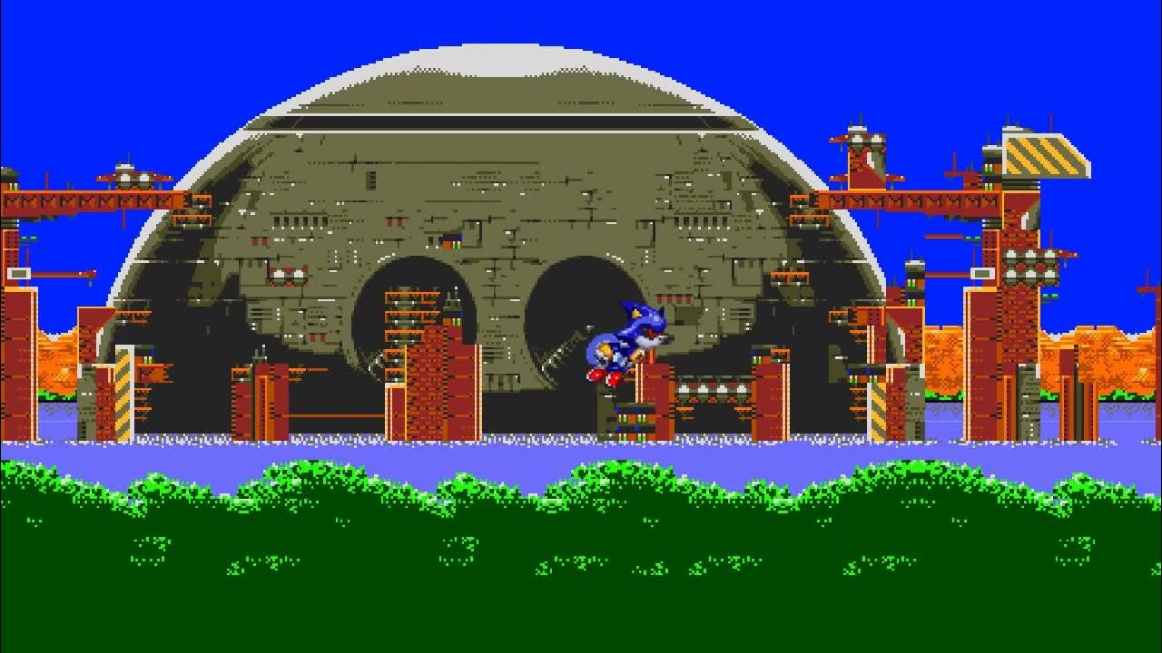 Sonic 3 air knuckles. Fatal Sonic. Death Egg Zone background. Death Egg vs Angels Island.