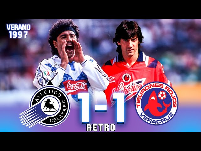 ¡PARTIDO INÉDITO! 💎 Hugo Sánchez, Butragueño y Michel vs Veracruz 👀 Jornada 2 - Verano 1997 class=