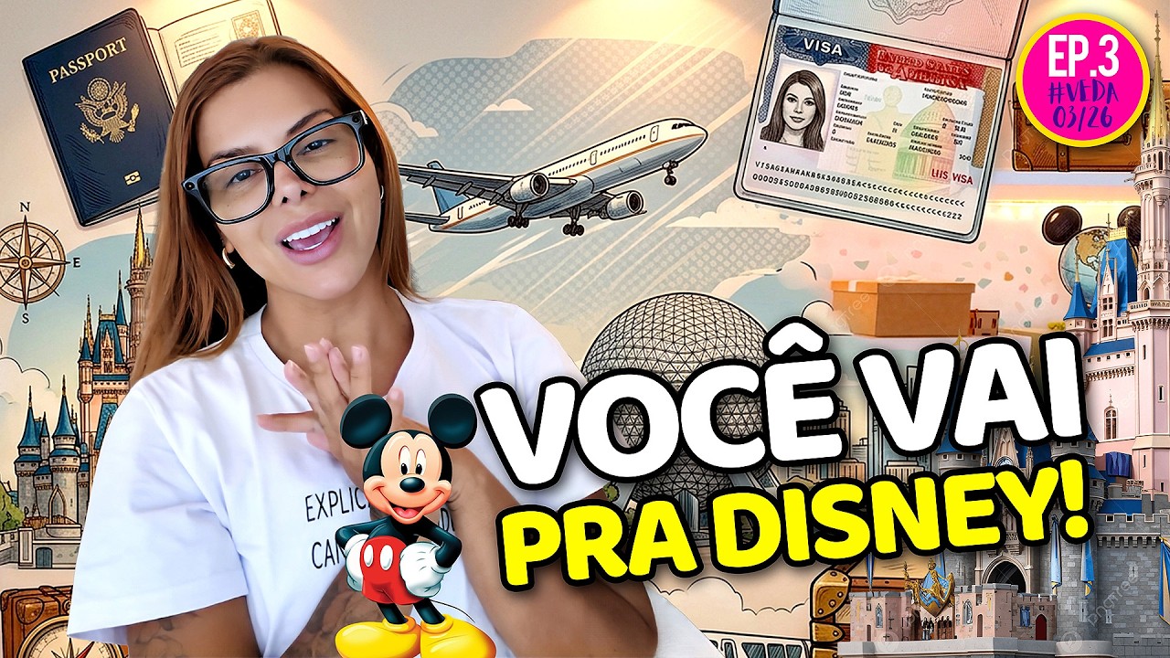 PASSO A PASSO PRA VOCÊ IR PRA DISNEY