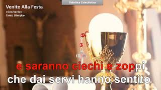 Video thumbnail of "Venite alla Festa...Gen Verde Karaoke"