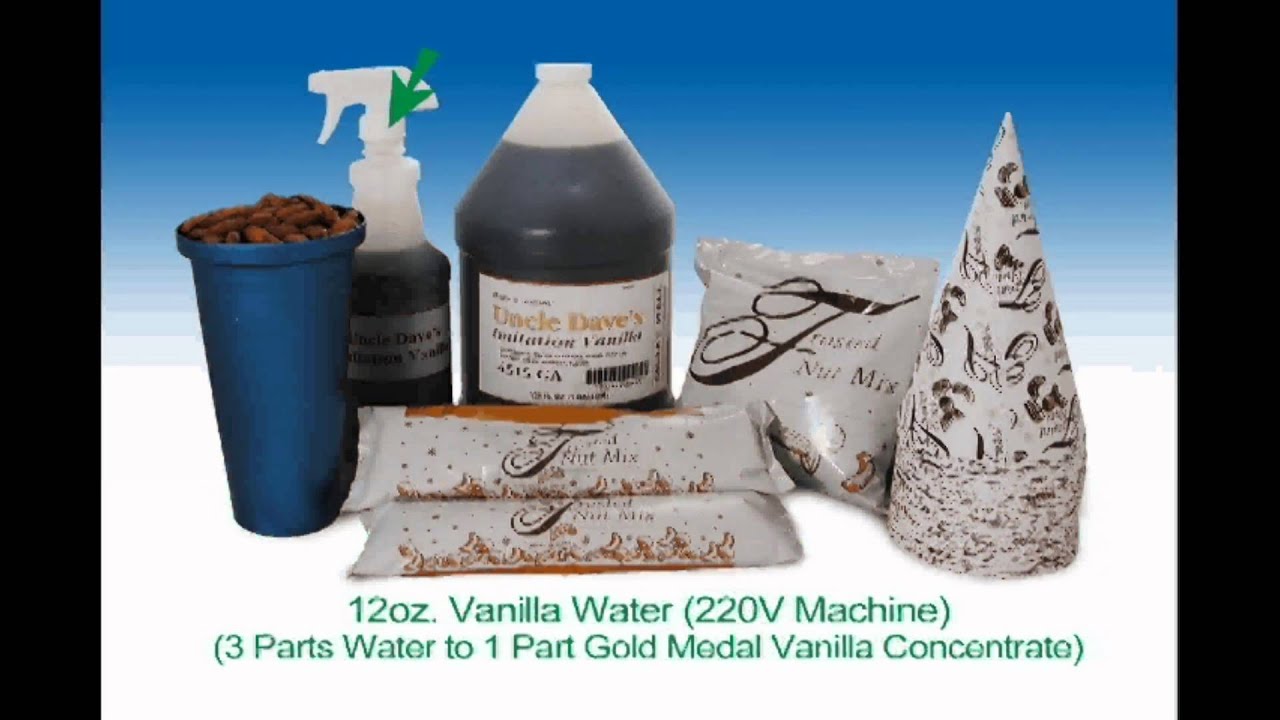 How To Make Frosted Nuts Using a Pralinator GM2180EL - YouTube