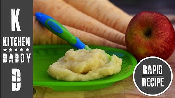 Parsnip & Apple Baby Food | Kitchen Daddy