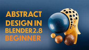 Blender - Abstract Design in Blender 2.8 (Beginner Tutorial)
