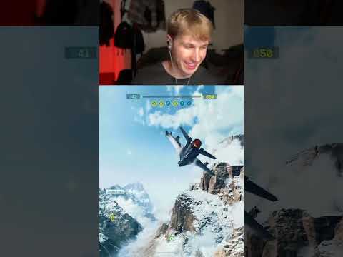 Самый смешной трюк с реактивным самолетом в Battlefield!