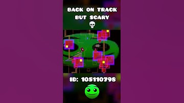 Thumbnail of SCARY BACK ON TRACK 💀| Geometry Dash 2.2 #shorts #geometrydash