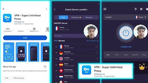 VPN - Super Unlimited Proxy App Review // How to use VPN Super Unlimited Proxy