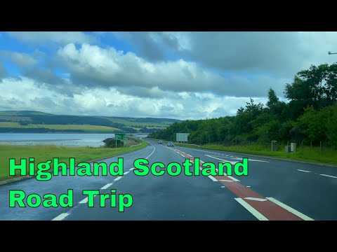 Road Trip to Highlands - Scotland Dashcam [4K]