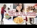 HOLIDAY GET IT ALL DONE! CLEANING + FAVORITE HOLIDAY RECIPES + WHY I&#39;M STRESSED | Justine Marie (ad)