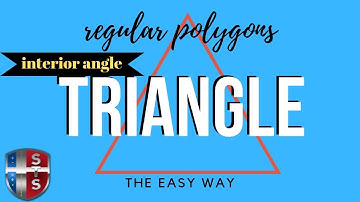 How to calculate the sum of interior angles of a triangle