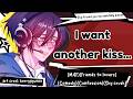Accidentally hearing your shy crush admit to enjoying a kiss a little bit too much (M4F Audio RP)