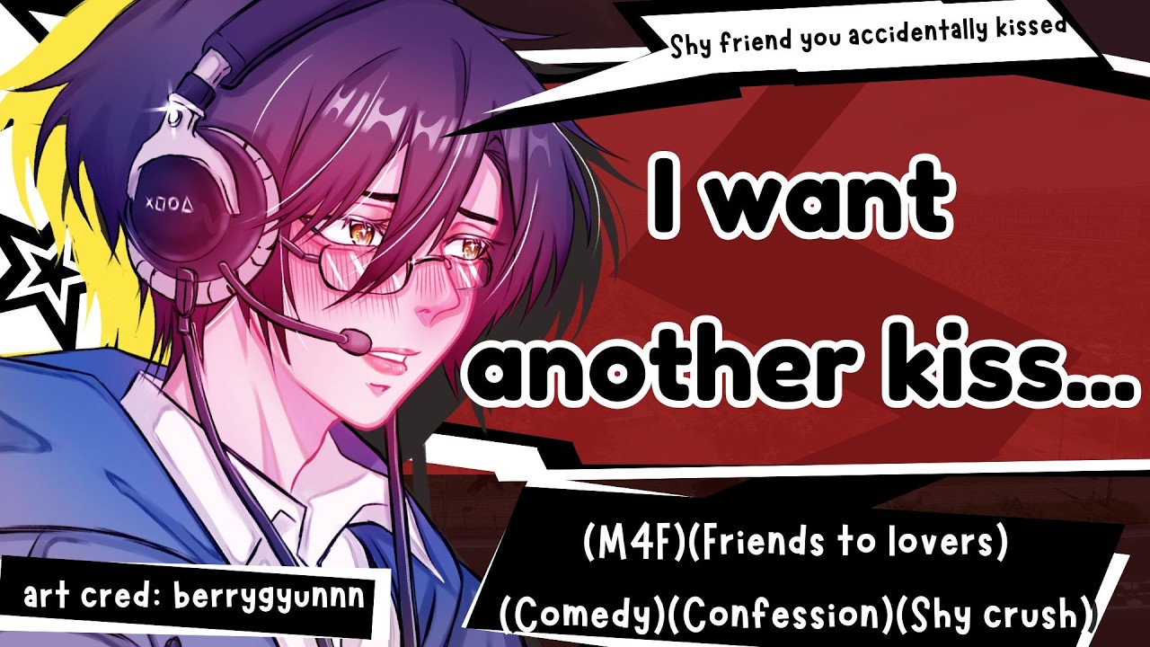 Accidentally hearing your shy crush admit to enjoying a kiss a little bit too much (M4F Audio RP)