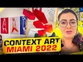 Context art miami 2022  a lot of amazing art for art collectors with elena bulatova