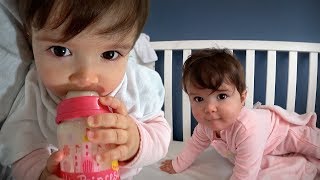 ROTINA DA MANHÃ COM A BEBÊ LAURA!! Daily Vlog em Familia - Brancoala, Craudete, Marcos e Laurinha