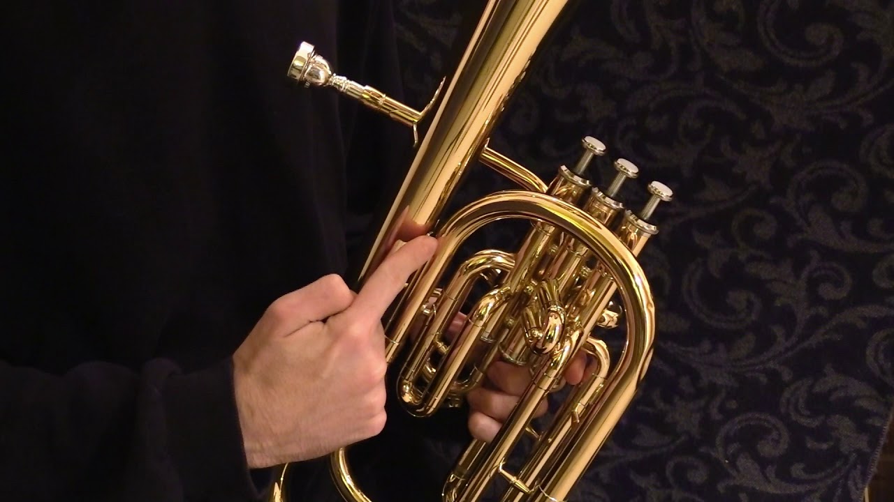 Eb Tenor Horn Finger Chart